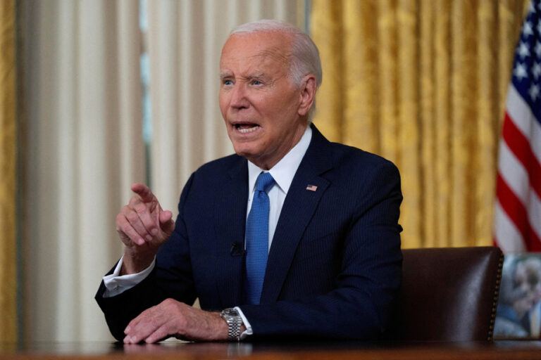 Biden admits throwing in the towel under pressure from his Democratic camp