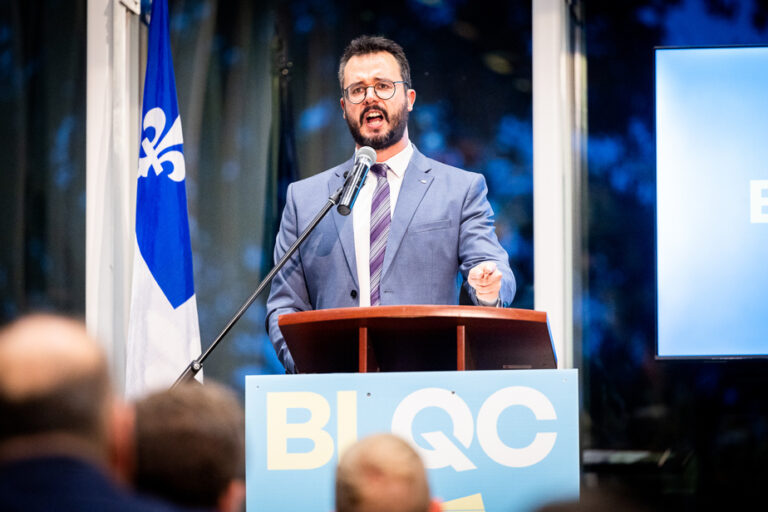 By-election in LaSalle–Émard–Verdun | Bloc holds rally to support its candidate