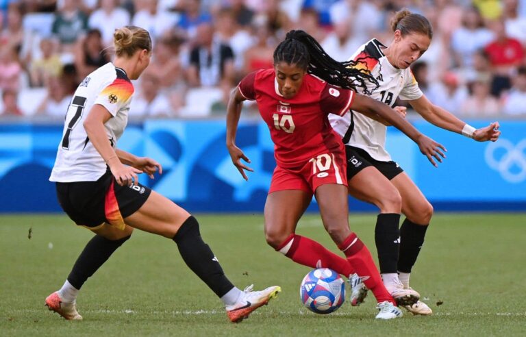 Canadian women lose to Germans in Olympic quarter-finals