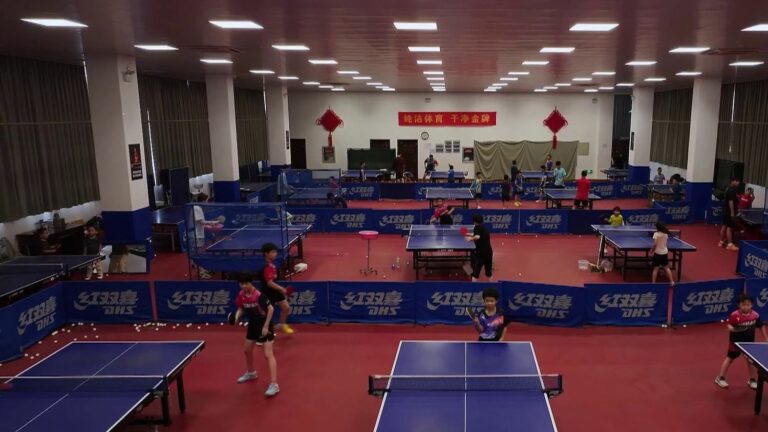 China, the empire of table tennis