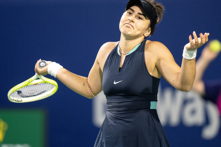 Cincinnati Open | Bianca Andreescu is eliminated in the first round