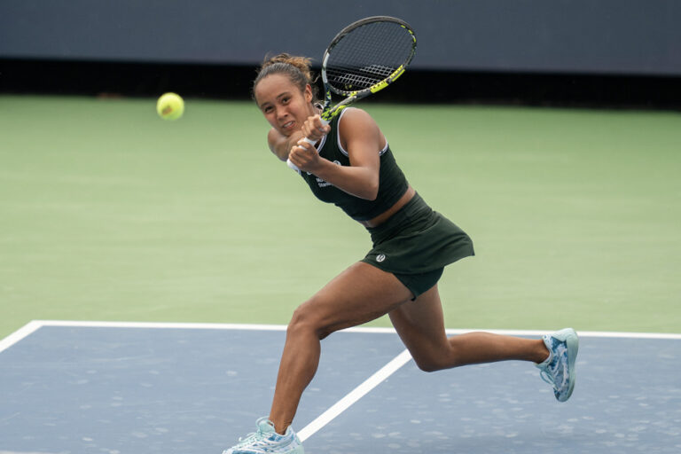 Cincinnati Open | Leylah Annie Fernandez beats Diana Shnaider, world number 20, in two sets of 6-1, 6-4