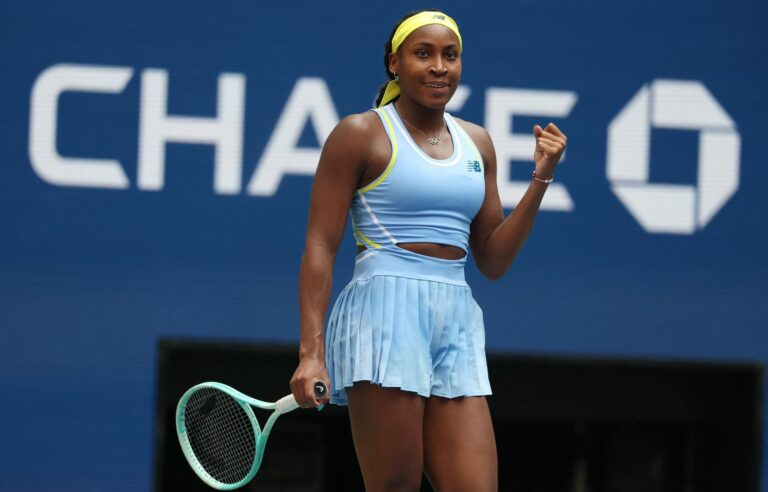 Coco Gauff begins US Open title defense with ease