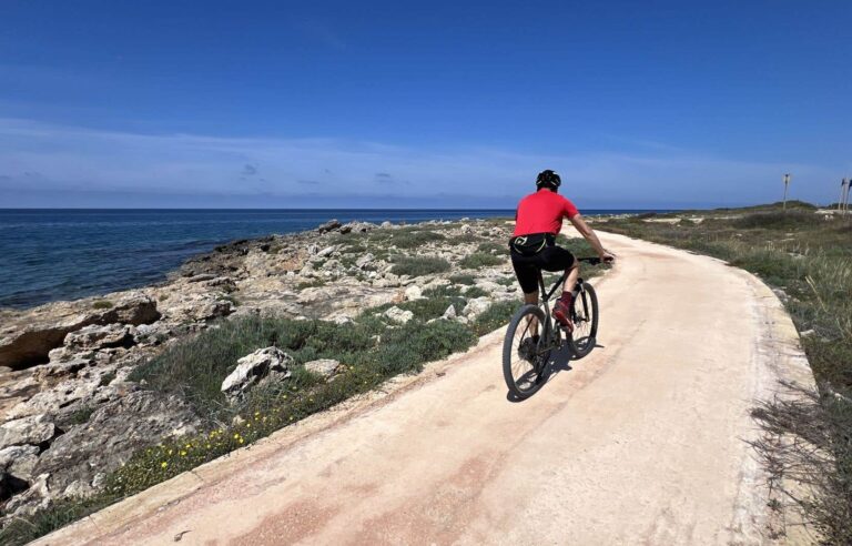 Cycling touring in Puglia, southern Italy