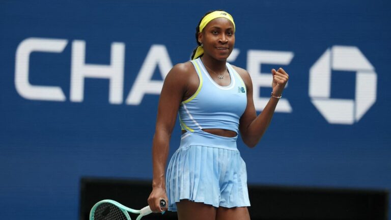 Defending champion Coco Gauff sweeps aside Frenchwoman Varvara Gracheva in her first match