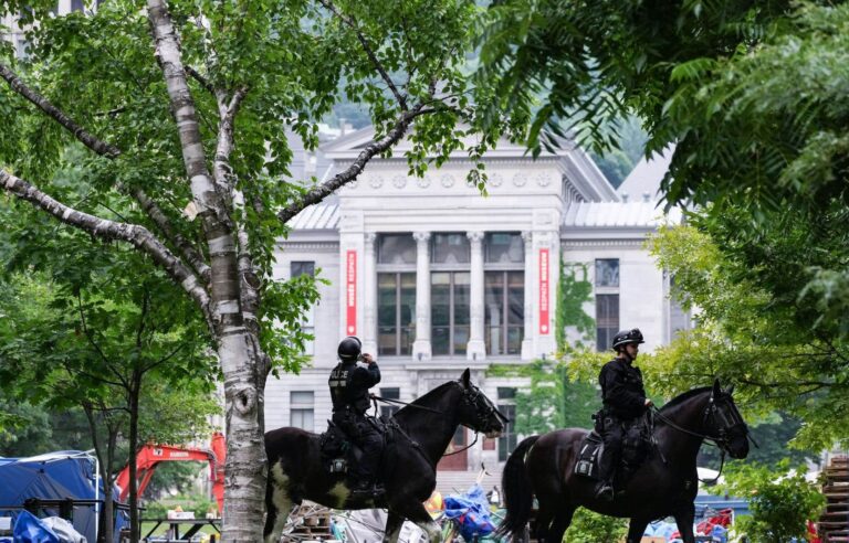 Despite the dismantling of the pro-Palestinian encampment, the McGill fortress remains