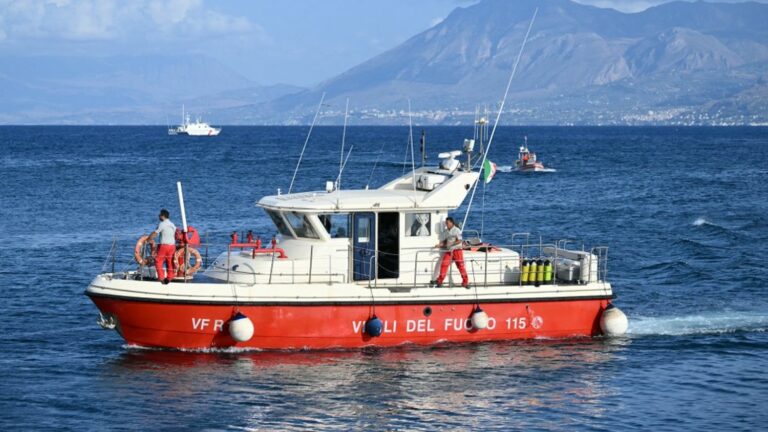 Divers in Sicily recover four bodies from the wreck of the luxury sailboat that sank on Monday