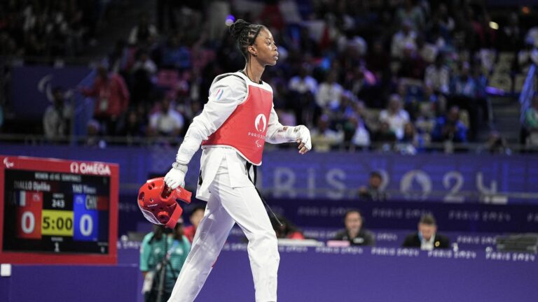 Djelika Diallo wins silver in taekwondo, the ninth medal for France