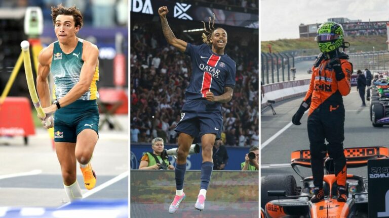 Duplantis ever higher, PSG ever stronger, Norris ever faster… The sports recap of the weekend