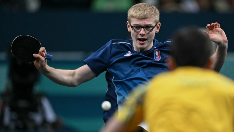 Félix Lebrun wins bronze medal at 17 years old in table tennis at the 2024 Olympics