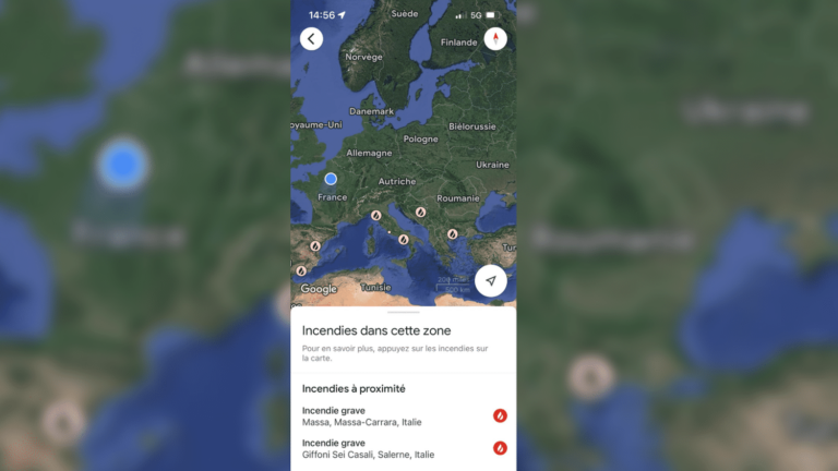 Forest fires: Google Maps launches a tool to locate fires and track their progress