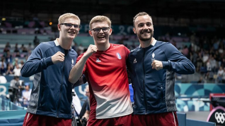 France, led by the Lebrun brothers, leads against Japan in team table tennis… Follow the Olympic day with us