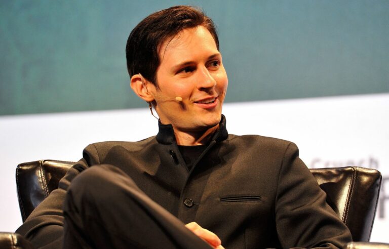 French-Russian billionaire Pavel Durov, head of encrypted messaging service Telegram, presented to French courts