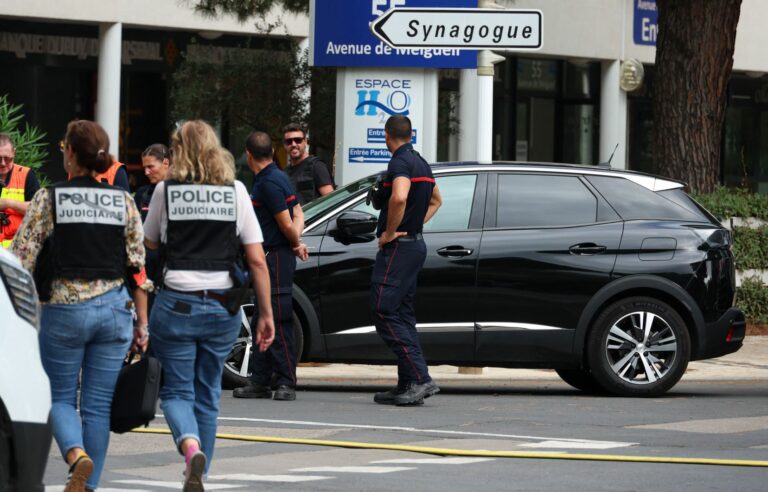 French authorities arrest suspect after attack outside synagogue