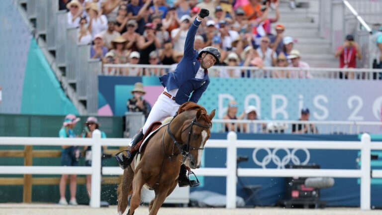 French show jumping team bronze medal