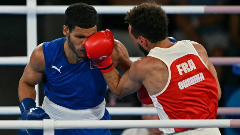 Frenchman Sofiane Oumiha wins silver after tough fight against Cuban Erislandy Alvarez Borges