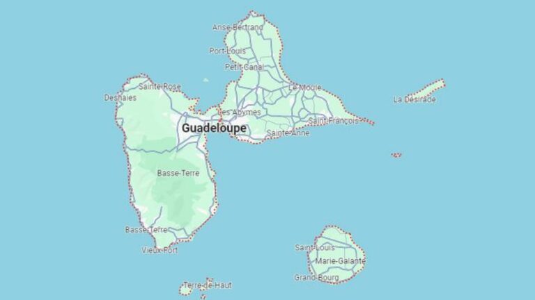 Guadeloupe placed on red alert for risk of heavy rain and thunderstorms due to tropical depression from 6 p.m. (local time)