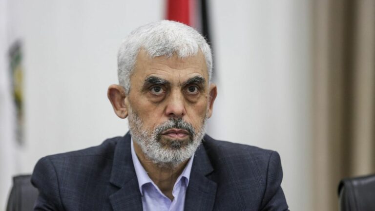 Hamas leader in Gaza, Yahya Sinouar, is named new leader of the Palestinian movement