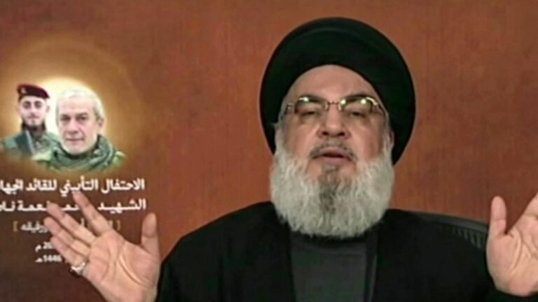 Hezbollah and Iran ‘forced to retaliate’ against Israel, says Hassan Nasrallah