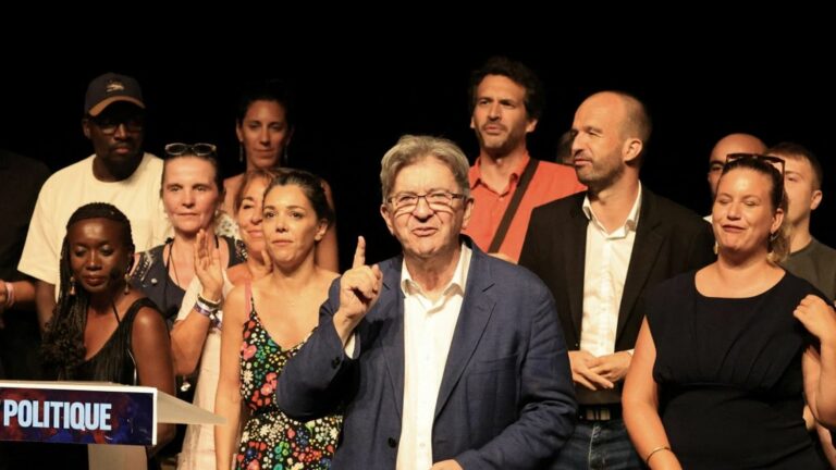 How the political class reacts to the hypothesis of a Lucie Castets government without LFI, raised by Jean-Luc Mélenchon