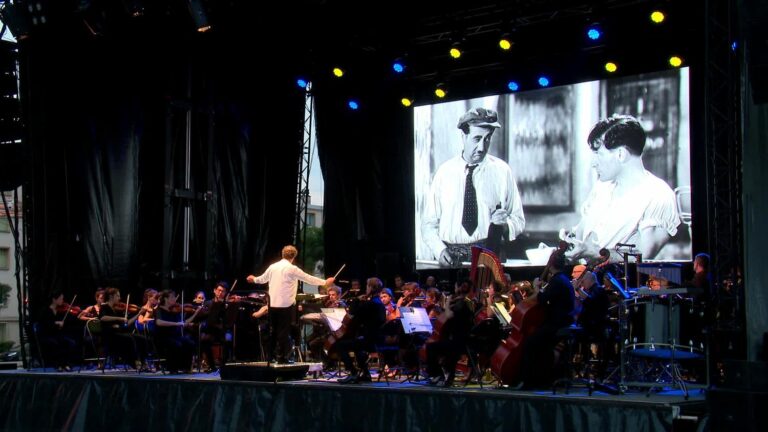 In Aubagne, the Cannes National Orchestra plays the music from Marcel Pagnol’s films for the first time