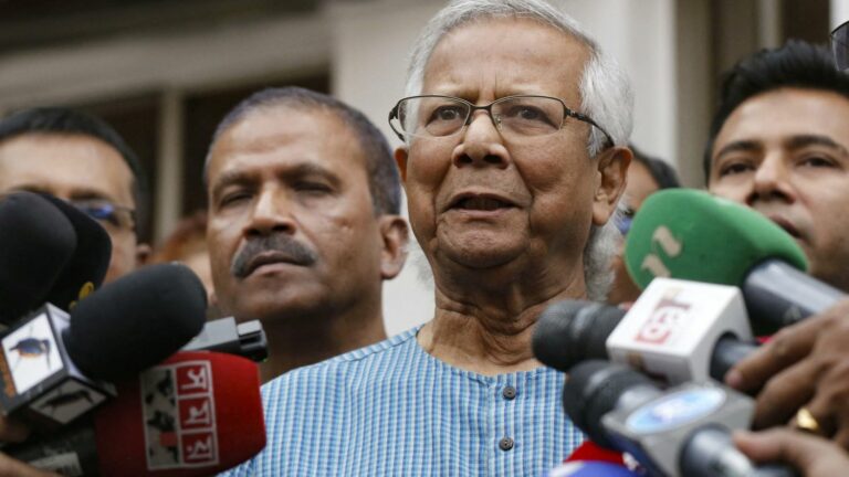 In Bangladesh, a Nobel Peace Prize winner at the head of the interim government?