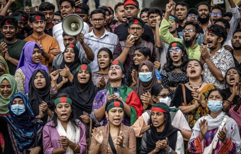 In Bangladesh, these young women who overthrew the power and changed the country