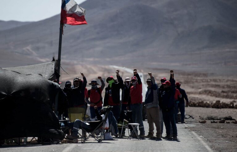 In Chile, the world’s largest copper mine goes on strike