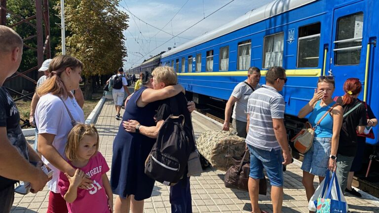 In eastern Ukraine, residents of Pokrovsk evacuate the town as the Russian army moves closer