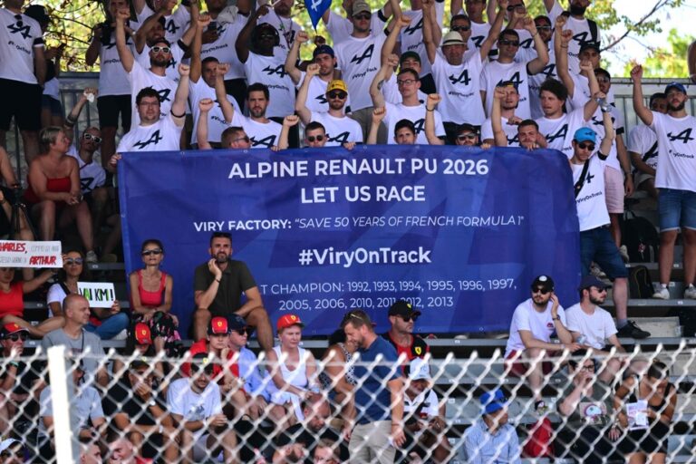 Italian Grand Prix | A hundred Alpine employees take protest action in Monza