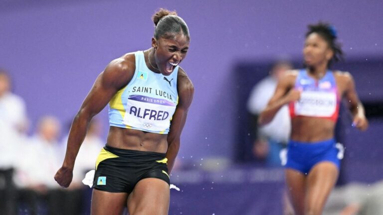 Julien Alfred crowned in the 100m ahead of Sha’Carri Richardson, Melissa Jefferson completes the podium