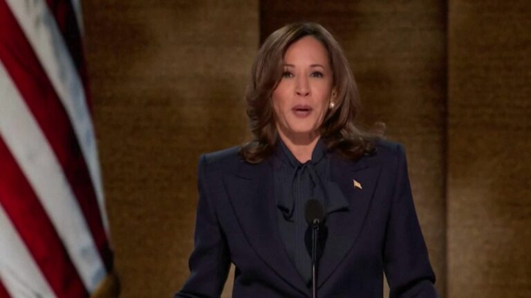 Kamala Harris accepts Democratic nomination