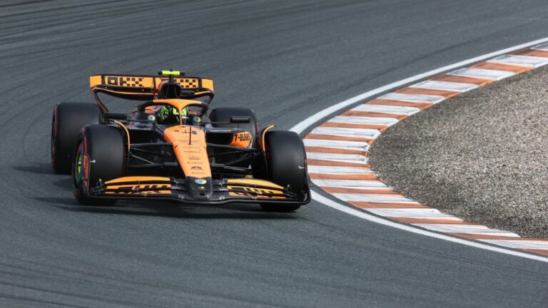 Lando Norris to start Dutch Grand Prix from pole position, Pierre Gasly ahead of Lewis Hamilton and Carlos Sainz