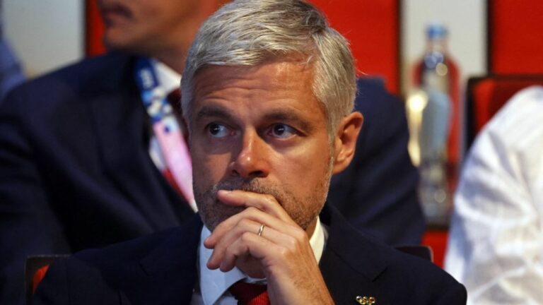 Laurent Wauquiez resigns as president of the Auvergne-Rhône-Alpes region