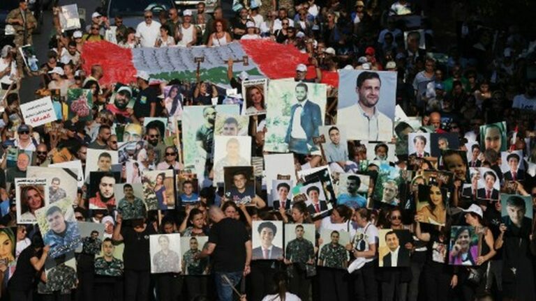 Lebanon commemorates Beirut port blast amid war fears, four years after tragedy