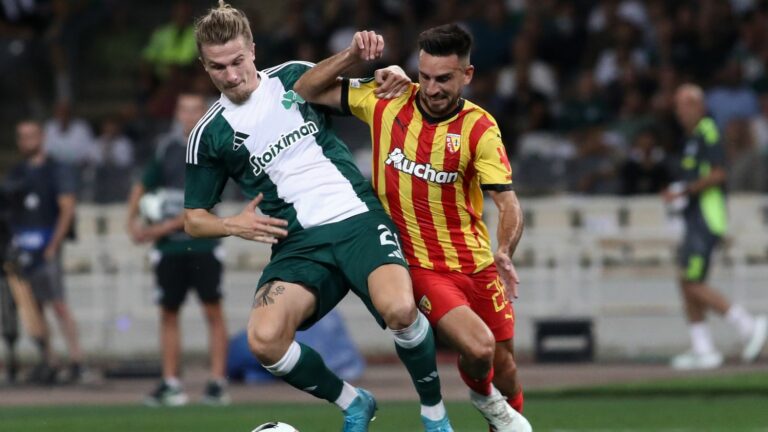 Lens eliminated in the play-offs by Panathinaikos