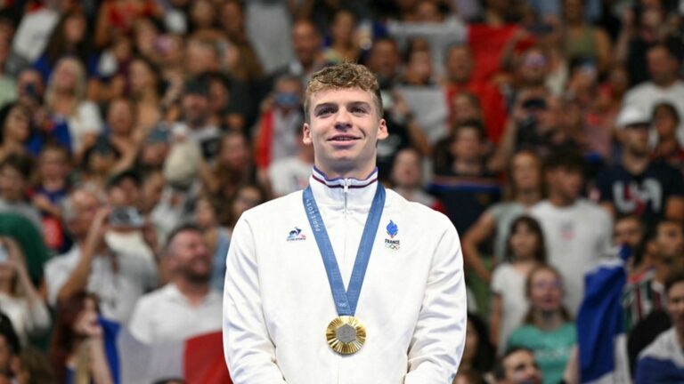 Léon Marchand becomes the first Frenchman to win four gold medals at the same Games