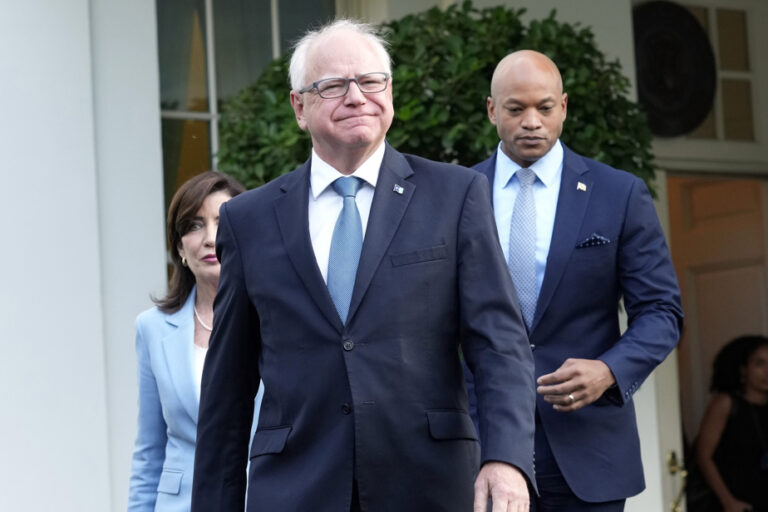 Tim Walz, professor, governor and running mate of Kamala Harris