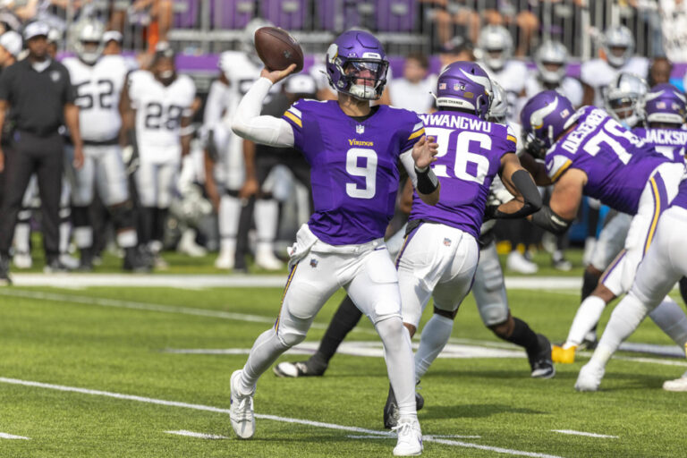 Minnesota Vikings | Rookie QB JJ McCarthy’s season is over