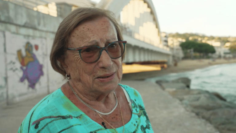 Mireille Bucci, 11 years old in 1944, recounts the day when everything changed