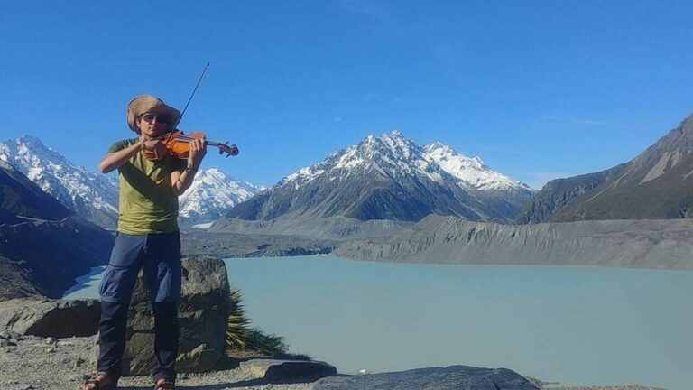 Musical descent of Chilean Patagonia with Christophe Touchard