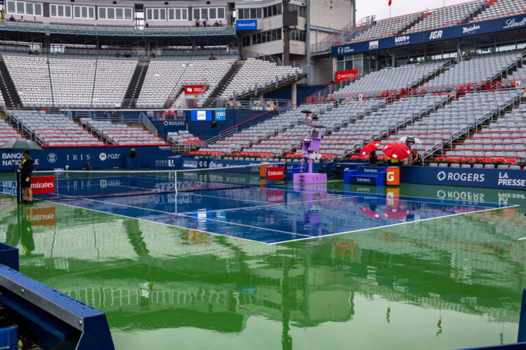 National Bank Open | Rain forces postponement of Thursday evening session