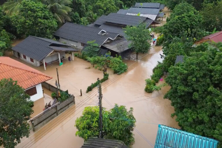 Northern Thailand floods, five dead