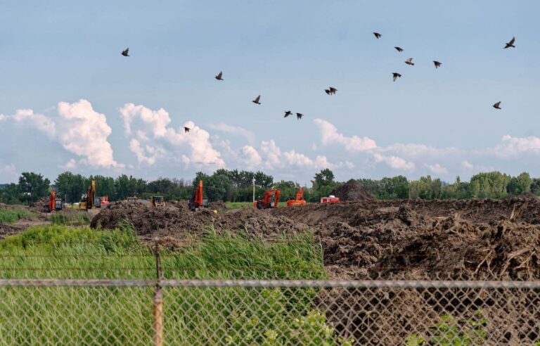 Northvolt actively plans pumping and releasing water into the Richelieu River