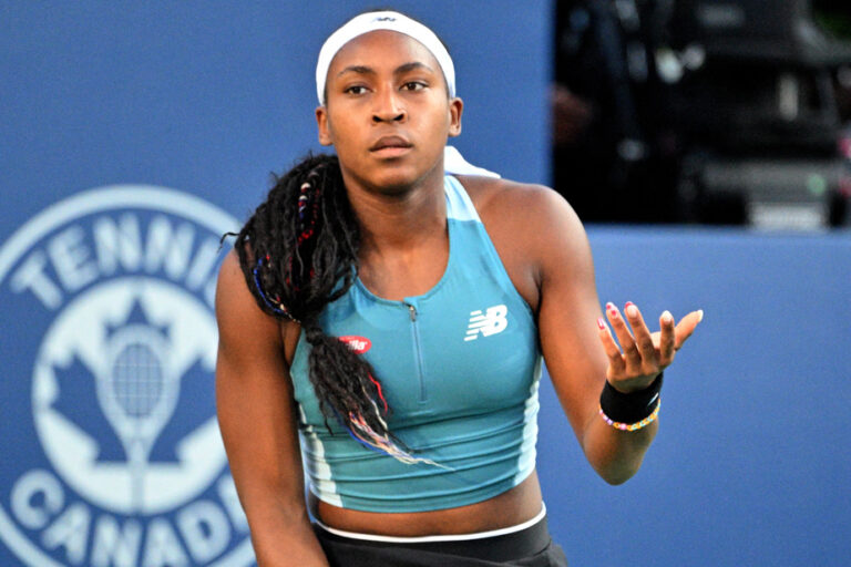 Omnium Banque Nationale | Coco Gauff is eliminated in the quarter-finals