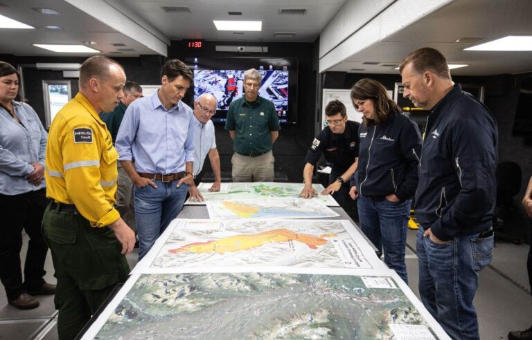 Prime Minister Justin Trudeau visits Alberta after Jasper tragedy