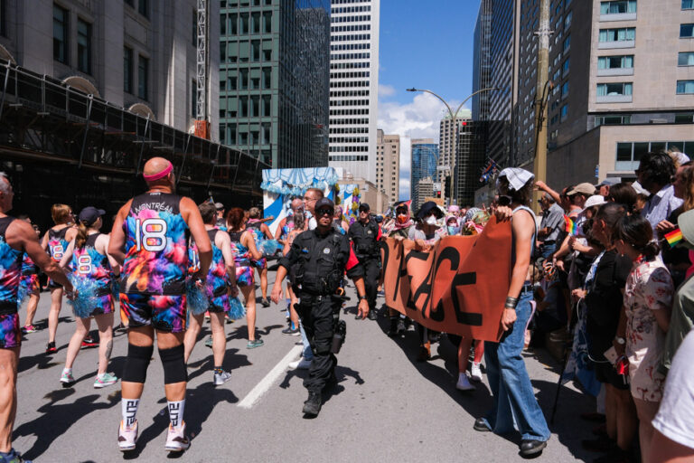 Pro-Palestinian outburst at Pride parade