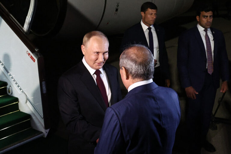 Putin arrives in Azerbaijan for state visit