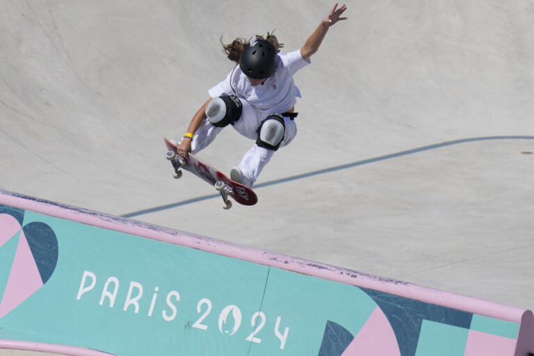 Skateboard | Fay De Fazio Ebert, Canada’s youngest athlete, is proud of her performance