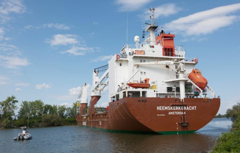 St. Lawrence Seaway Blocked by Stranded Ship